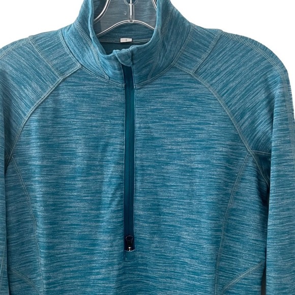 Lululemon Run 1/2 Zip Long Sleeve Blue 8 NWOT - Picture 4 of 10